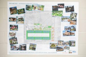 A visual mapping of key outdoor elements was showcased at The Metro Youth Design Team event.